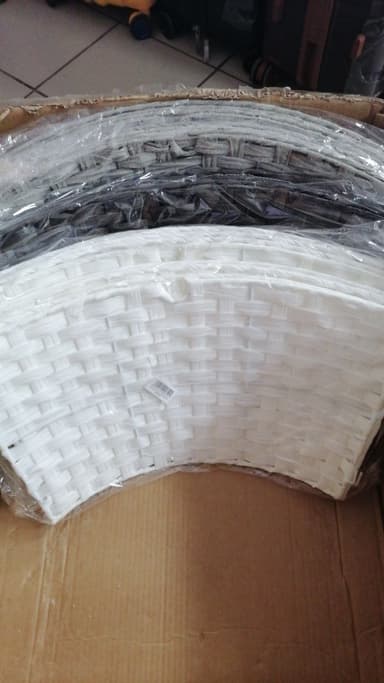 Корзина под елку 50*75"25 (Белая / Серая / Коричневая)